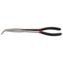 3X 11 inch EXTRA LONG NOSE PLIERS SET STRAIGHT & BENT TIP MECHANIC GRIP HAND  YE
