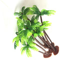 Mini Coconut Tree Plastic Green Water plants Aquarium Fish Tank plants Pg
