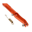 28cm 11" Stand Supporter Kickstand Foot Side Stand for BWS Motorcycle Orange