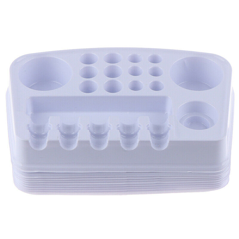 10 Pcs Plastic Palette Tray Pigment Palettes Cup Tattoo Ink Holder AccessoriA3C