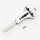 Three-jaw Open Adjustable Watch Repair Tool Kit Wrench Screw Cover Remov YTW