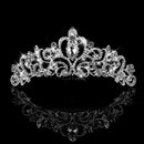 Wedding Bridal Princess Crystal Rhinestone Prom Hair Tiara Crown Veil Headband