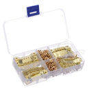 100 Sets Golden Saw Tooth Picture Frame Hangers Hanging Photo Oil Painting