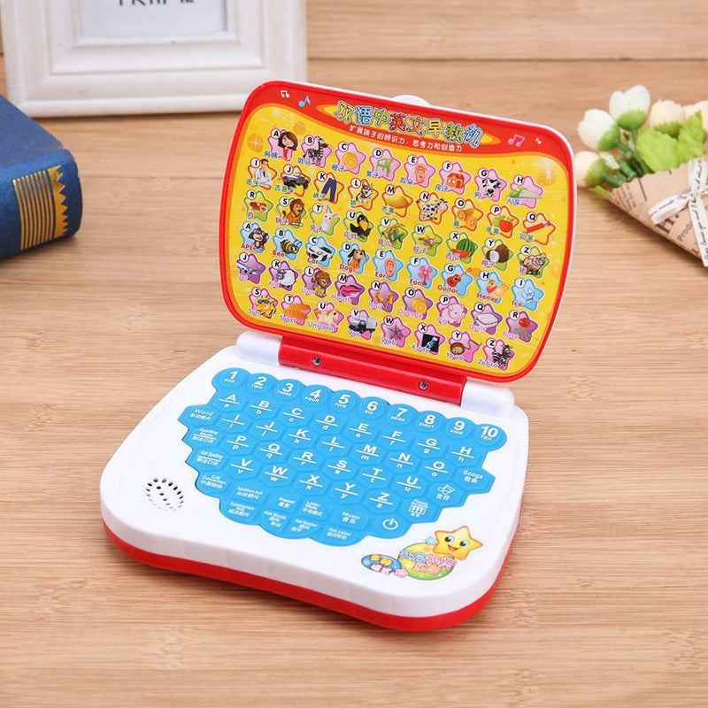 Multi-function Bilingual Kids Early Education Learning Machine Laptop Toys