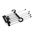 1pc Closet Organizer Trouser Pants Ties Shawl Scarf Rack Hanger Space Save Nice