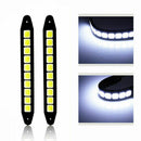 2Pcs 12V 20W Waterproof LED Daytime Running Light DRL COB Strip Lamp Fog Car New