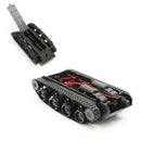 Rc Tank Smart Robot Tank Car Chassis Kit Rubber Track Crawler For Arduino 1
