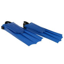 Kids Adults Adjustable Fins Swimming Diving Swimming Fins - Blue, M: 30-36