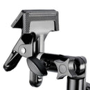 2 Pcs Photo Studio Heavy Duty Metal Clamp Holder With 5/8 inch Light Stand
