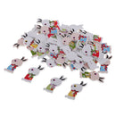 50Pcs Lovly Cartoon Ribbit Wood Buttons for Kid's Game DIY Sewing Gift Craft