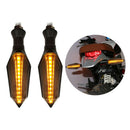 2x Motorcycle Flowing LED Turn Signal Indicator Blinker Light Lamp 12V Modern