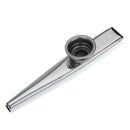 Kazoo Aluminum alloy Metal with 5 pcs Gifts Flute Diaphragm for Children Mu B7X4
