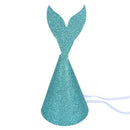 Glitter Mermaid Tail Party Hats Girlfriends Birthday Party Hat Fashion Funny JR