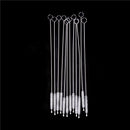 10pcs Baby Feeding Bottle Cup Straw Wash Brush Stainless Steel Spiral CleaneTEUS