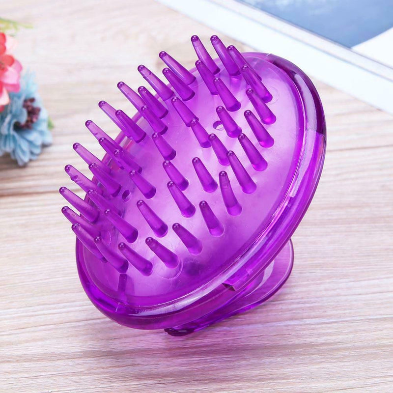 Fashion Silicone Shampoo Hair Massage Shower Brush Comb Anti Hair Loss Tool A