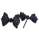 Lady Crystal Rhinestone Bow Ear Stud Earrings Bowknot Tie Earrings Lady JewelrES