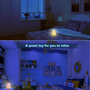 1X(Popular Led Usb Rechargeable Cute Cat Night Light Colorful Silicone Bedr