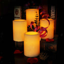 Smokeless Electric LED Tea Light Candle Flameless Pillar Candle Yellow