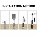 1X(Screw Extractor Kit Set Damaged Screw Extractor And Remove Set Made Of H