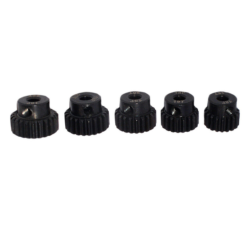 5pcs Gears Motor Gears Without Brush Steel [18T 19T 20T 21T 22T] 48DP RC Car
