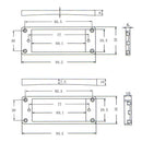 2 Pieces. Mounting Ring Frame Mounting Ring For Guitar  Pickup Pickup