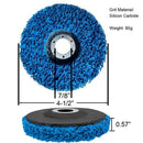 3 PCS 115mm Black/Blue/Purple Stripping Wheel Strip Discs for Angle Grinder