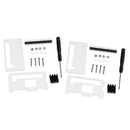 2Set 4in1 Acrylic Case Shell Protection Box for Raspberry Pi Zero Clear