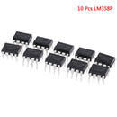 10 Pcs LM358P OPAMP DUAL 0-70DEG C 8-DIP SE