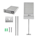 36LED Solar Power Motion Sensor Wall Light Outdoor Yard Street Lamp (White)
