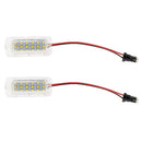 6000K White LED Rear License Plate Light for Ford Focus 5D Mondeo Fiesta