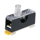 FS101 10a 6*30mm fuse socket with indicator light din rail mounted fuse ME