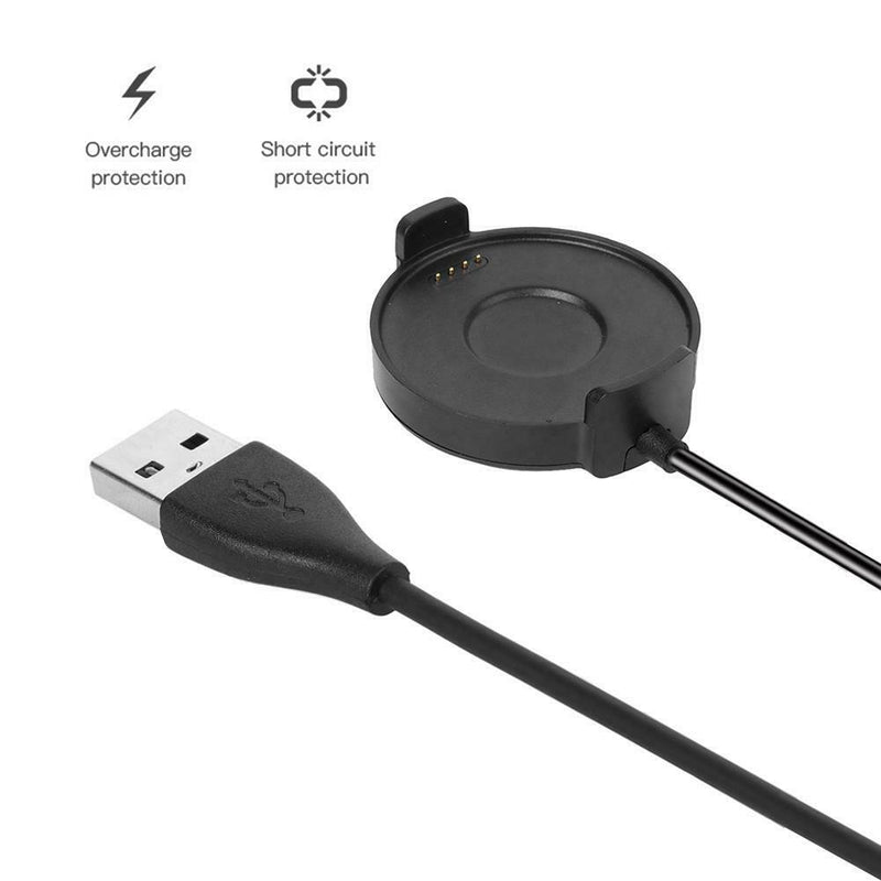 1m Magnetic USB Charging Cable Desktop Charger Dock Cradle for Ticwatch Pro A
