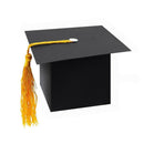 25Pcs DIY Paper Graduation Cap Shaped Gift Box Sugar Chocolate Box for Grad