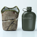 New 1L Army Military Canteen Hydration Water Bottle For Outdoor Camping Hiking