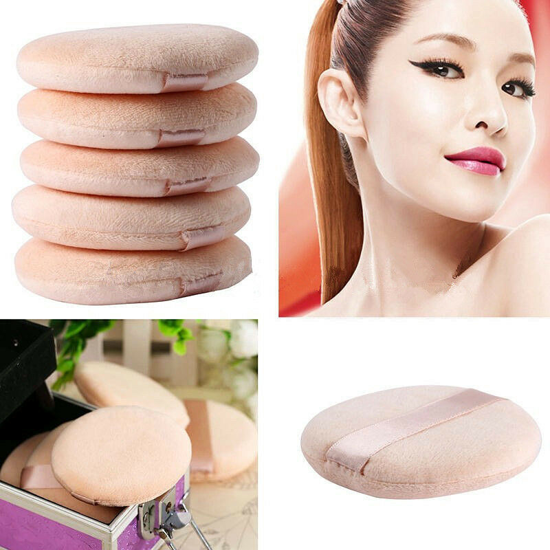 5X Beauty Facial Sponge Powder Puff Pads Face Foundation Makeup Cosmetic Tool UK