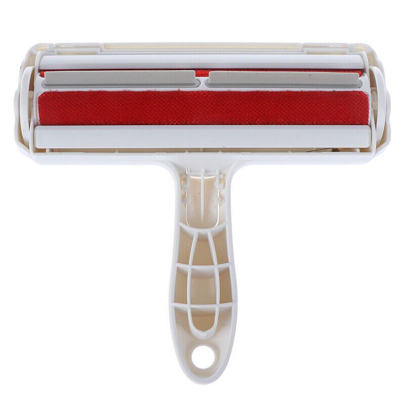 Self-cleaning Pet hair remover Handheld Tool 2-Way Roller Dog Cat Removing3C