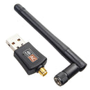 600Mbps Dual Band 5GHz Wireless Lan USB PC WiFi Adapter w/ Antenna 802.11AC