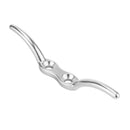 Rope Line Cleat (4.5") - Stainless Steel 316 - Canoe, Kayak, Boats, Docks