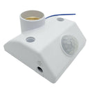 E27 PIR Motion Sensor Lamp Holder Auto Infrared LED Light Base Socket Adapter
