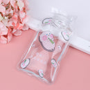 Transparent Cartoon Student Random PVC Hot Water Bottle Hand Warmer Bag