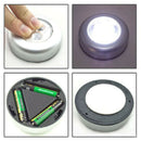 3 LED Light AAA Battery Powered Touch Switch Light White Lighting Lamp K1B