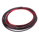 Red 5 Meter Flexible Car Interior Dashboard Decoration Moulding Trim Strip Line