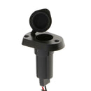 2 Pcs Marine Boat Nylon 2 Pin Stern Light Plug-in Pole Base Installation
