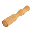 Wooden Mortar Pestle Garlic Ginger Mixing Grinding Spice Crusher Bowl Set