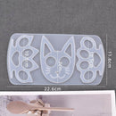 Cat Shaped Craft Making Mold Key Chain keychain Mould Jewelry Pendant Tool