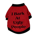 Pet Winter Clothes Puppy Dog Cat Vest T Shirt Coat Dress Sweater Apparel "I