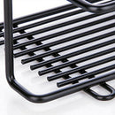 Wrought Iron Toothbrush Rack Bathroom Set Cup Storage Rack Strong Suction W