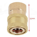 1Pc 1/4" Female NPT Brass Quick Connect Coupler Tool for Pressure Washe Gn