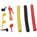 10pcs Carp Fishing Lures DIY Materials Sleeve+Foam Pop Up Baits for Zig Ali D1G9