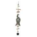 Wooden Pendant Ornaments Porch Decor Rusty Tassel Home Garden Decor Style03